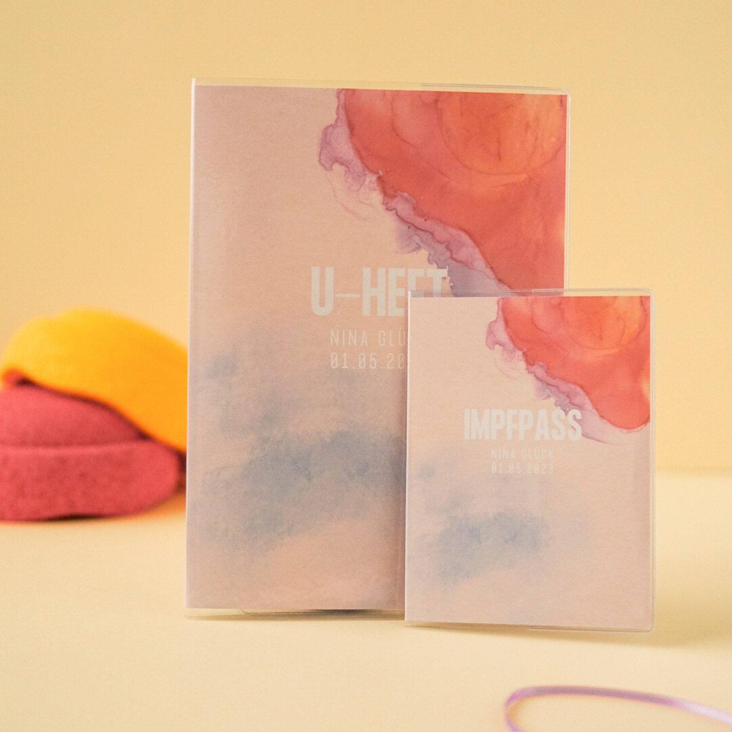 U-Heft Hülle Aquarell
