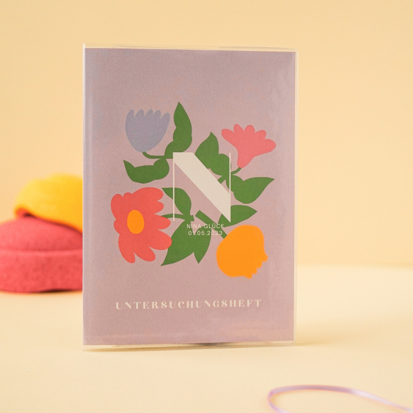 U-Heft Hülle Bouquet