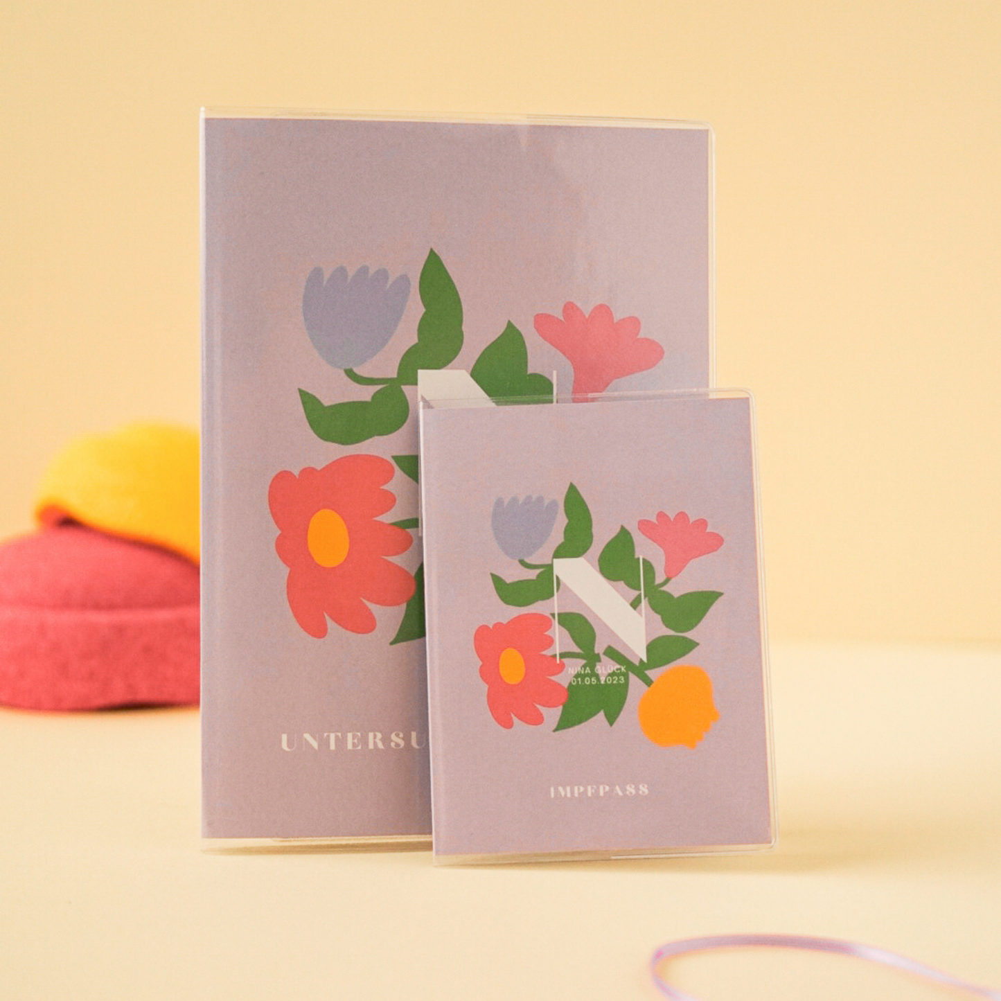 U-Heft Hülle Bouquet