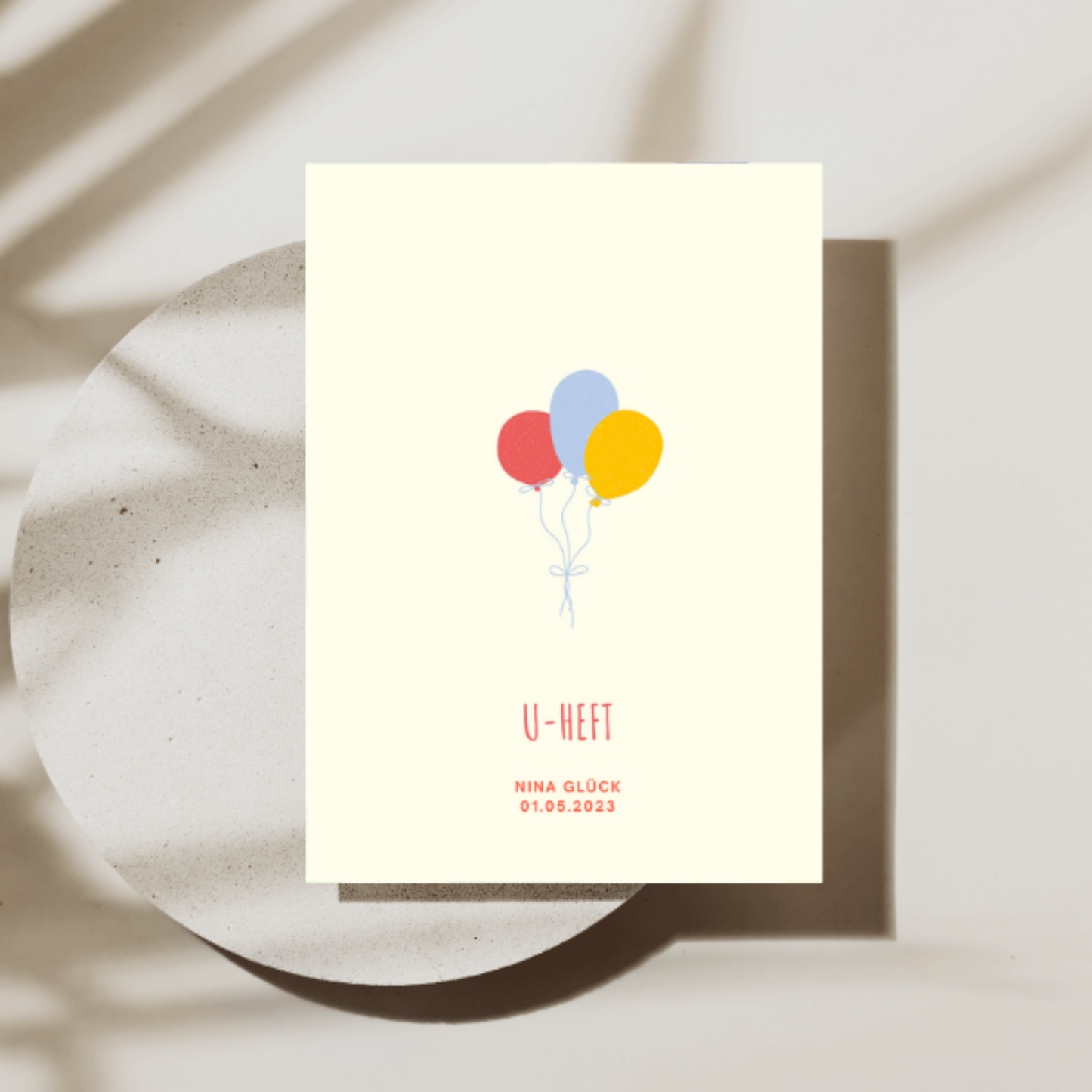 U-Heft Hülle Ballons