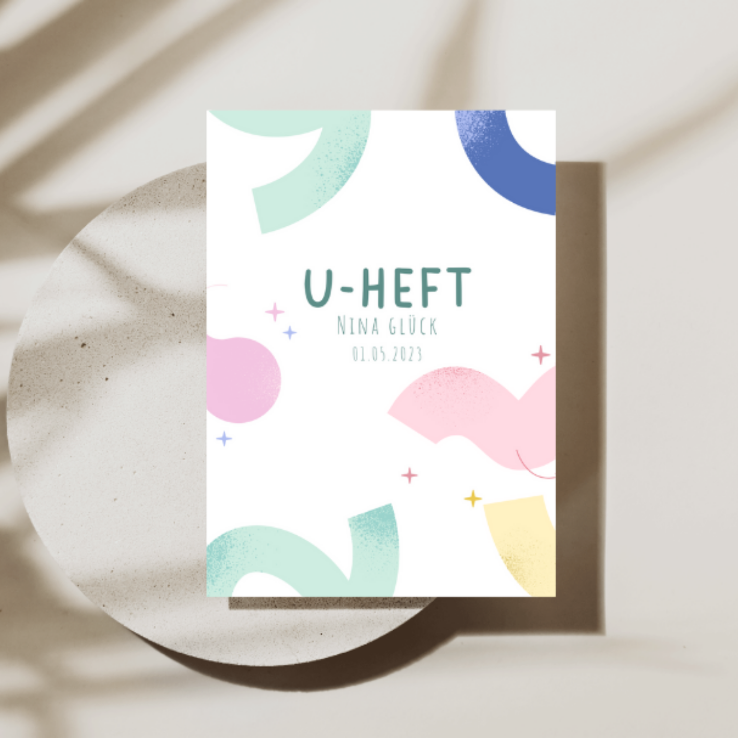 U-Heft Hülle Bunt
