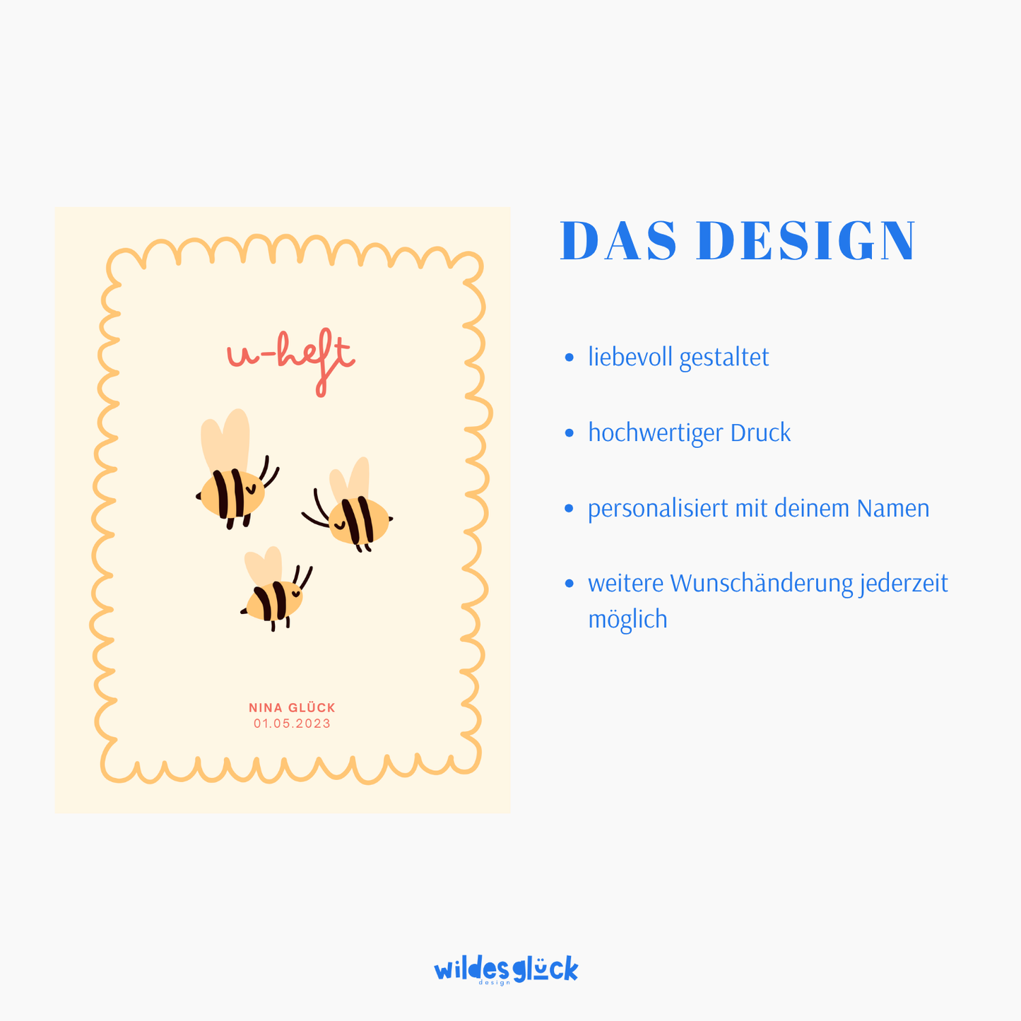 U-Heft Hülle Hummel