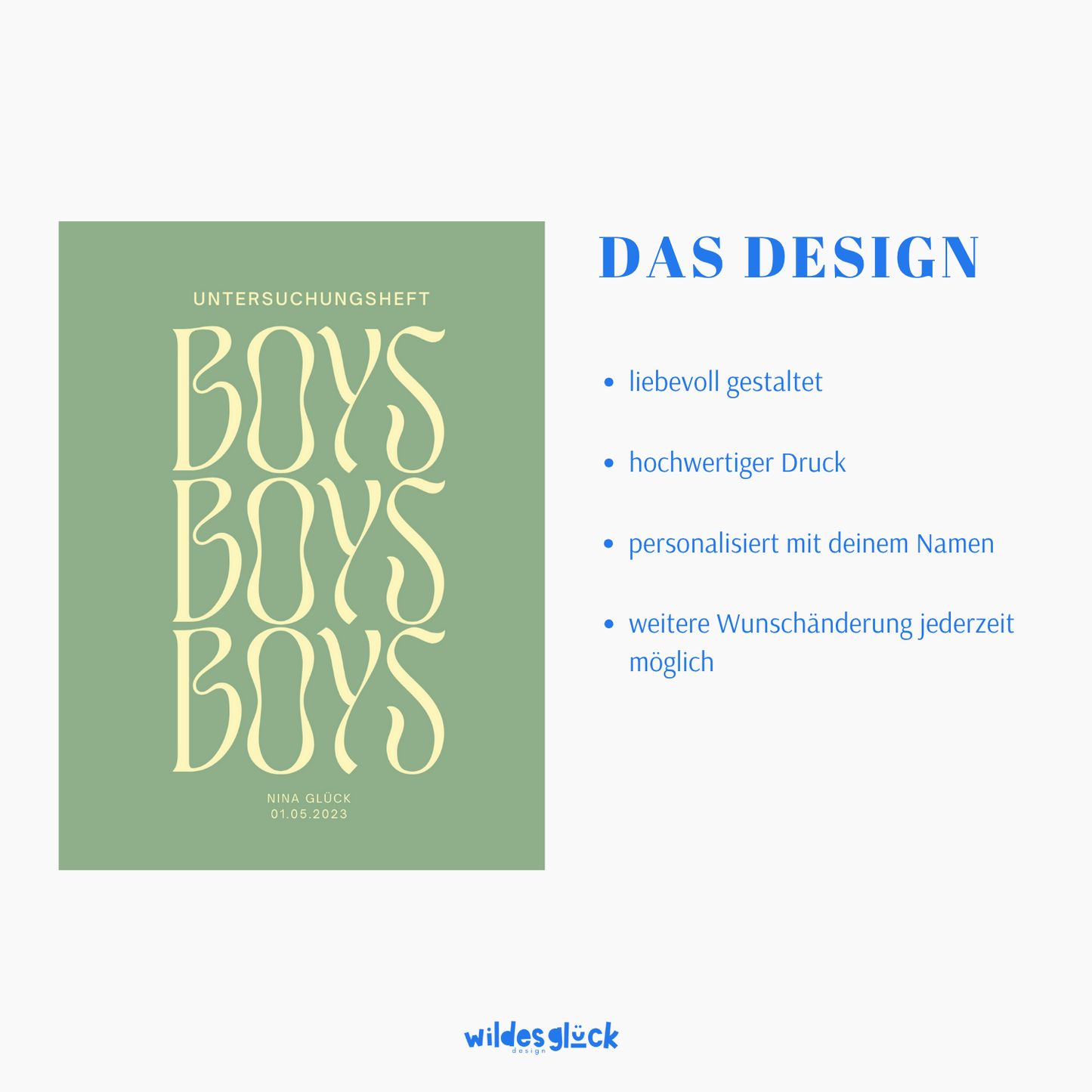U-Heft Hülle Boys