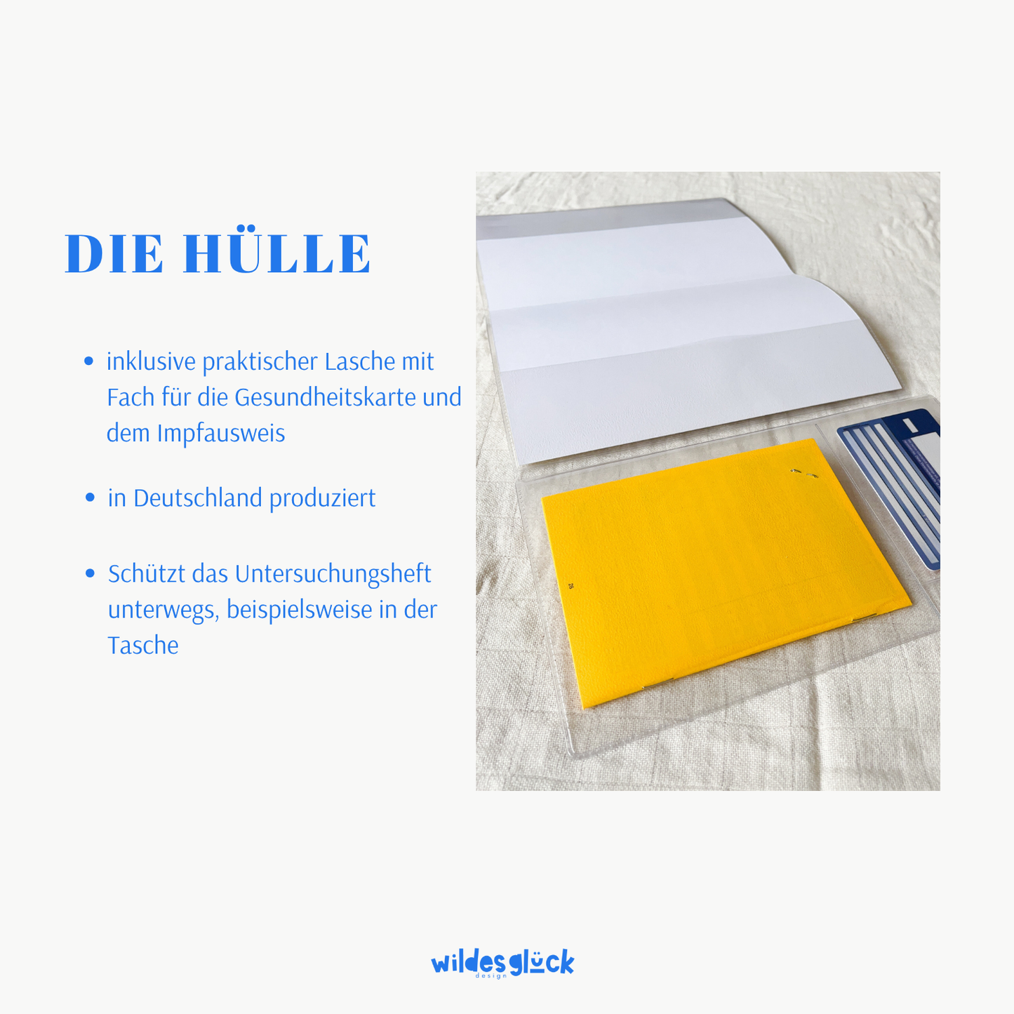 U-Heft Hülle Smiley