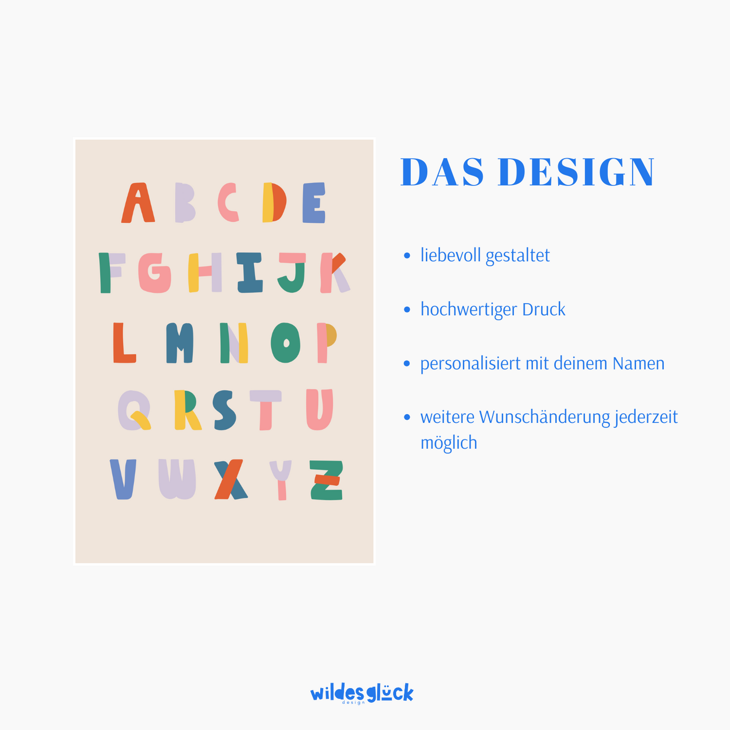 Poster Alphabet