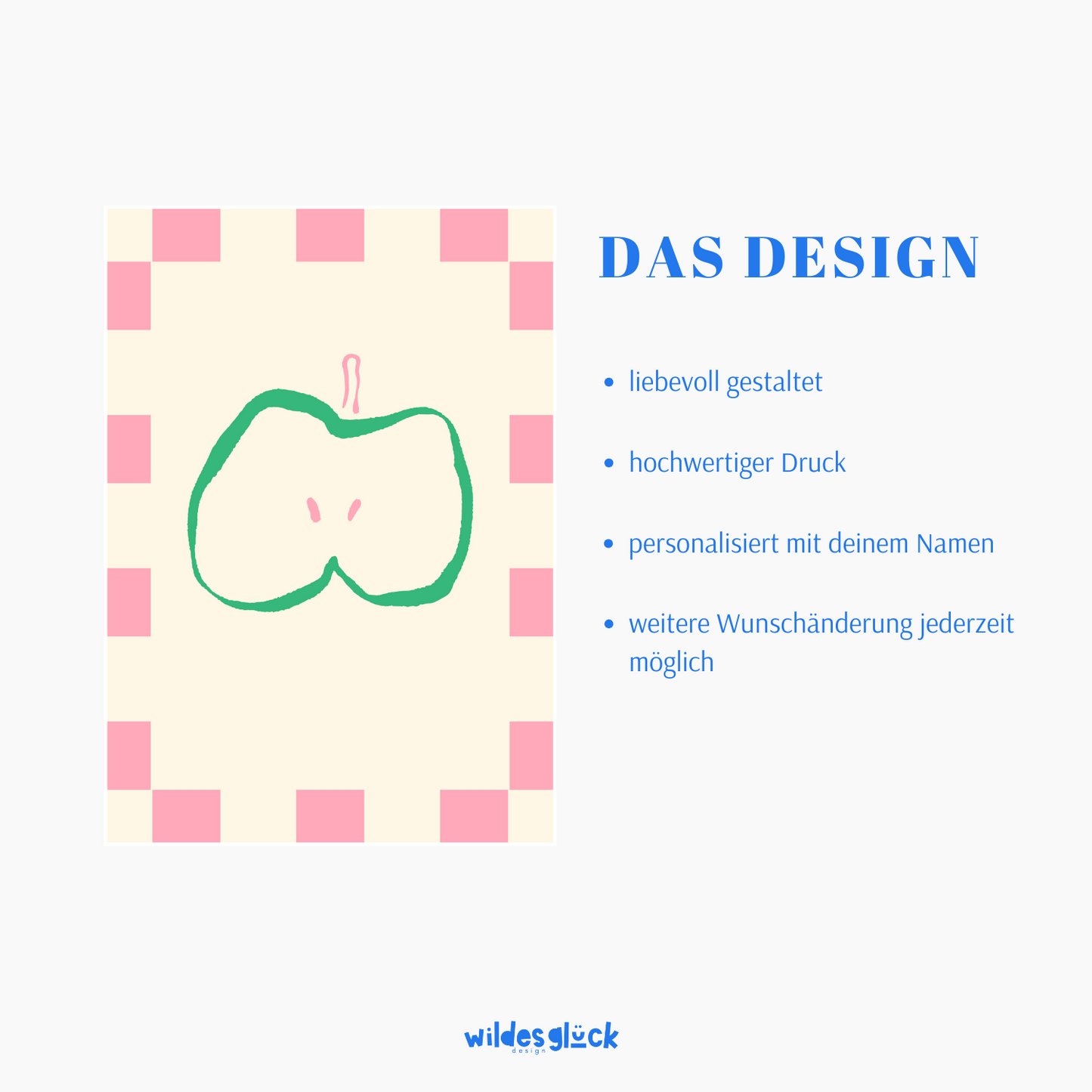 Poster Apfel
