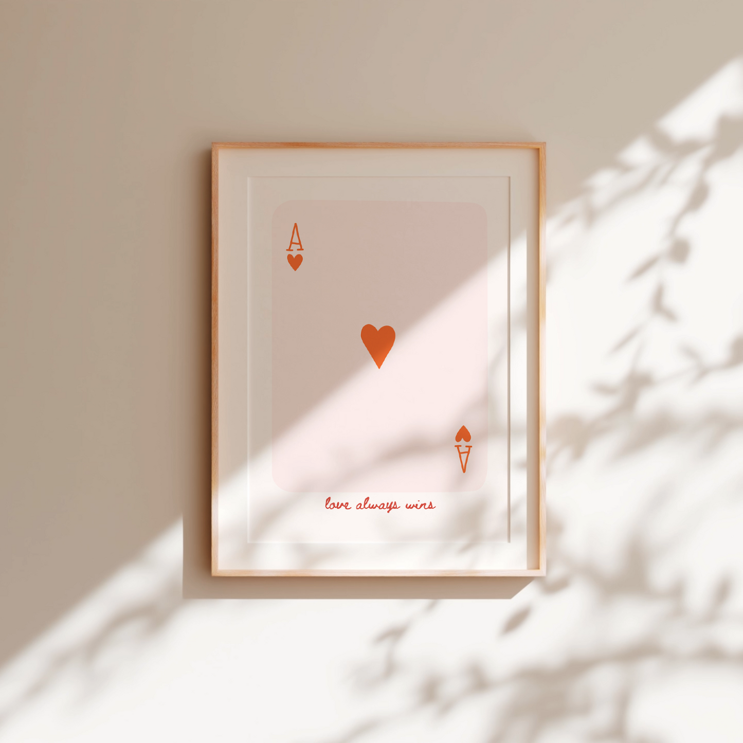Poster Love Always Wins