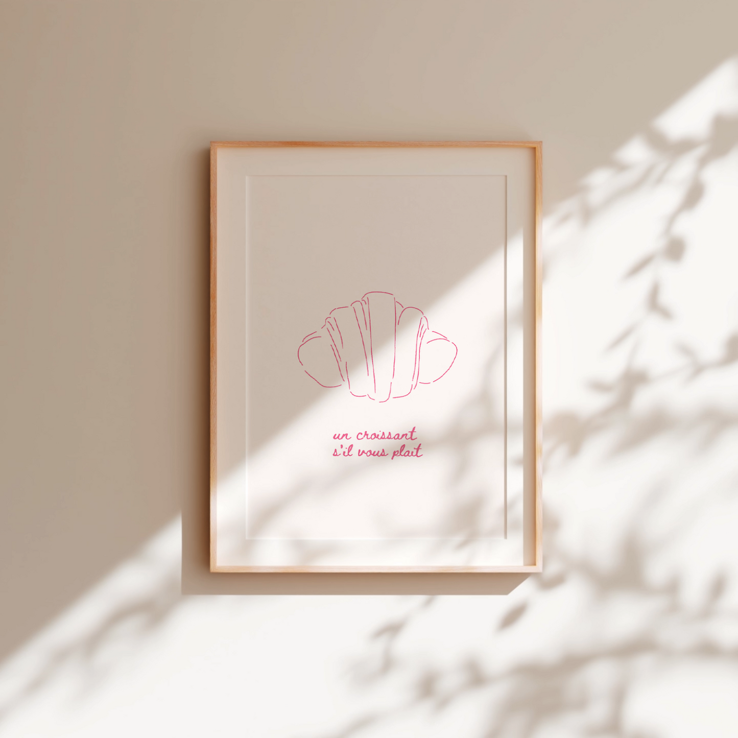 Poster Croissant