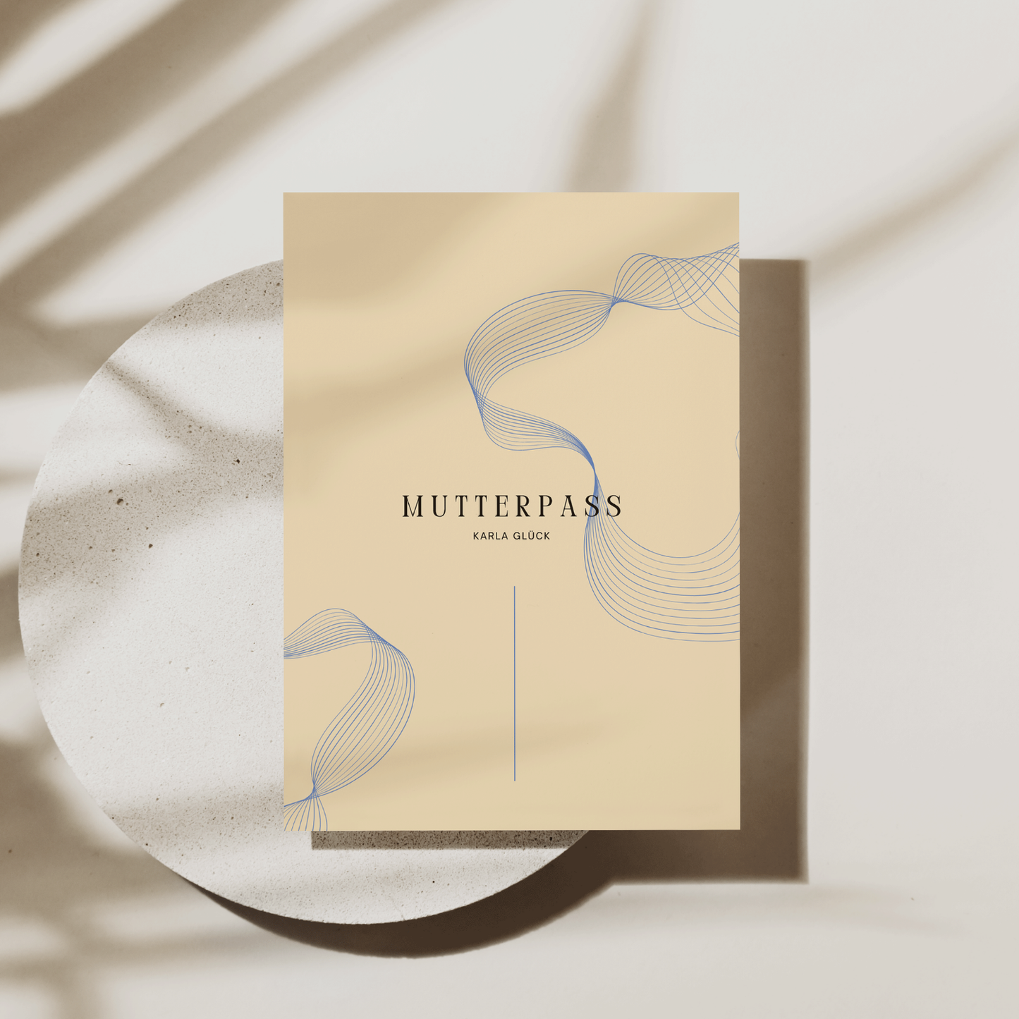 Mutterpasshülle Linien