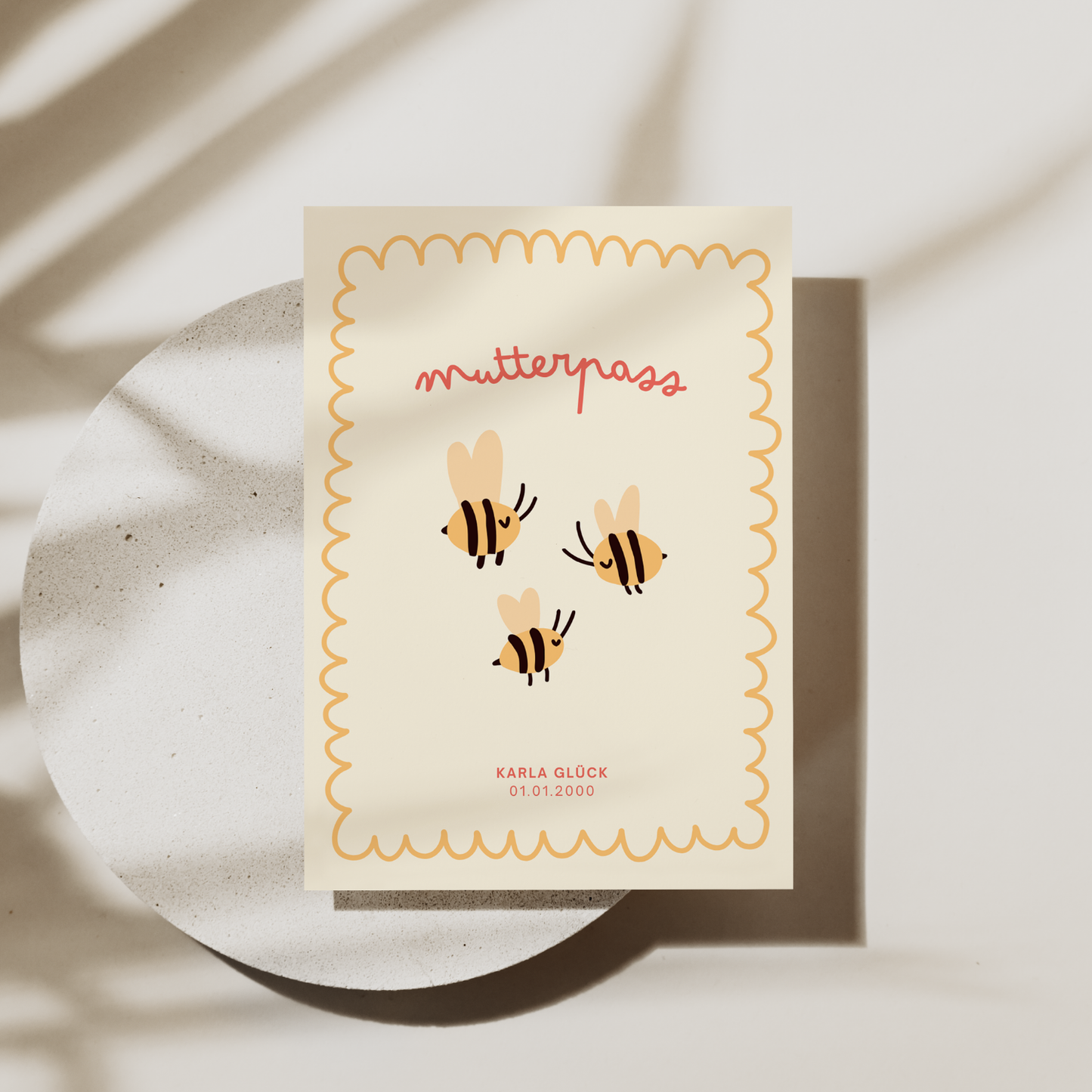 Mutterpasshülle Hummel