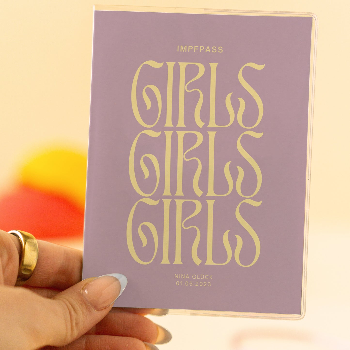 Impfpasshülle Girls