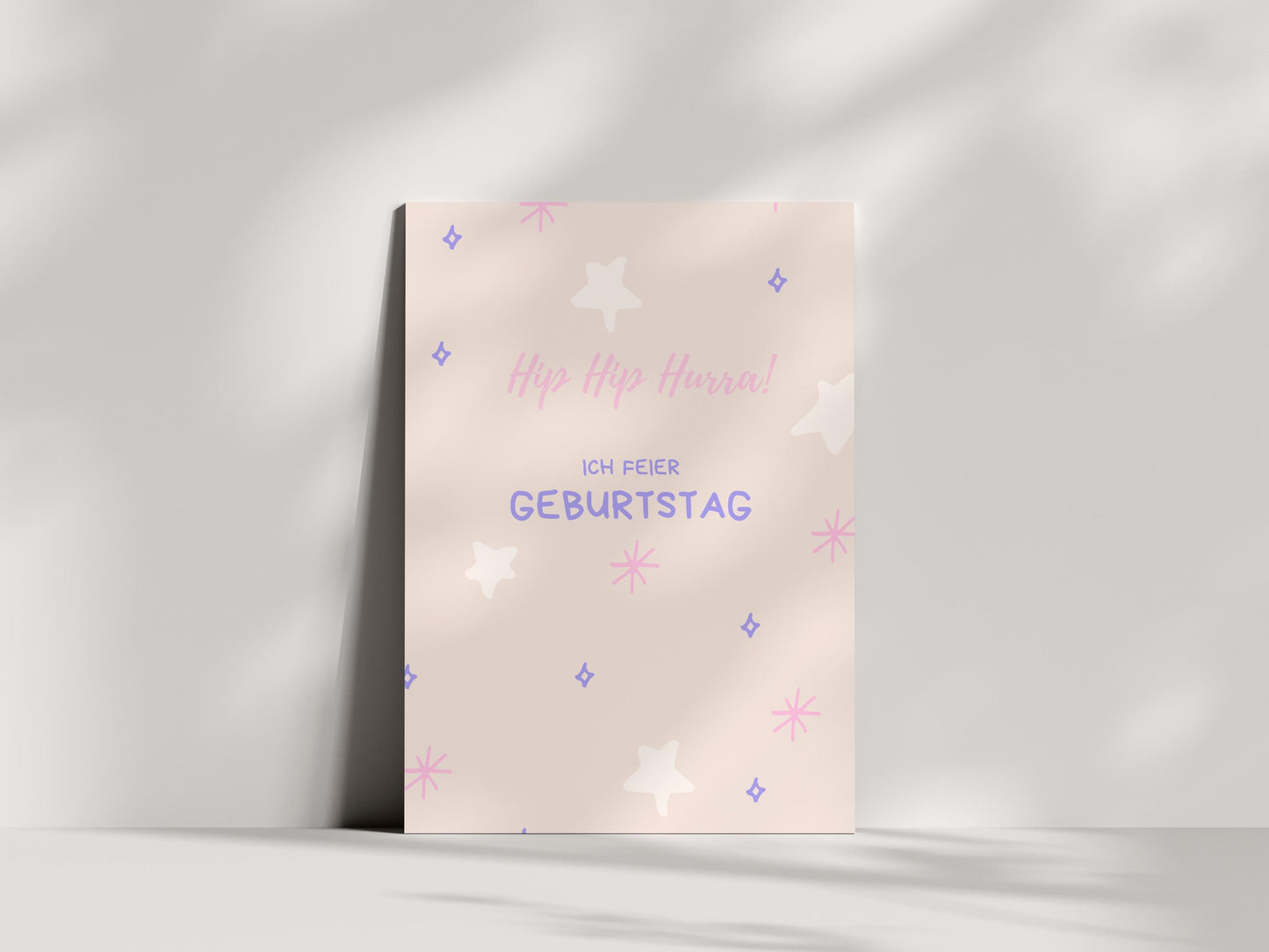 Einladungskarten Kindergeburtstag | Pink