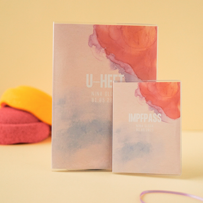 U-Heft Hülle Aquarell