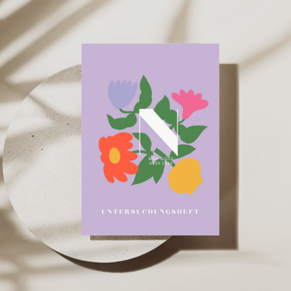 U-Heft Hülle Bouquet