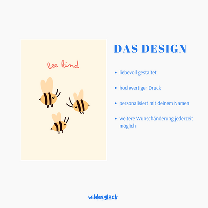 Poster Bee Kind