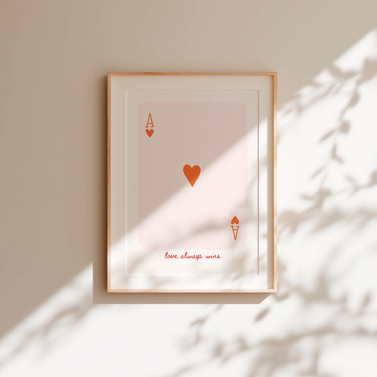 Poster Love Always Wins