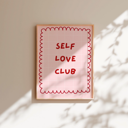 Poster Self Love Club