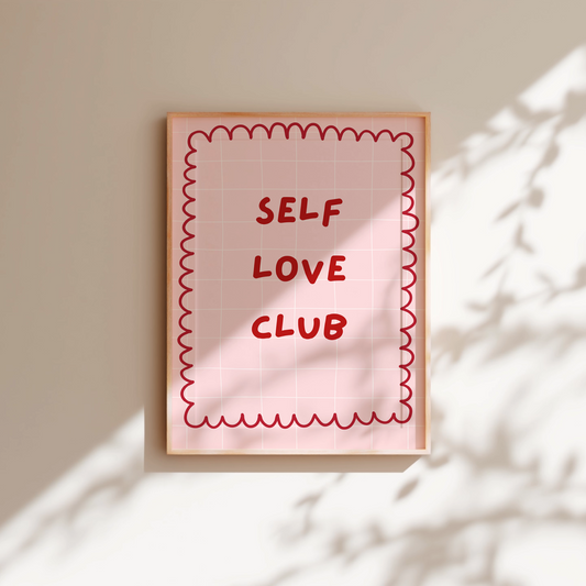 Poster Self Love Club