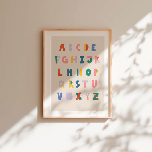 Poster Alphabet