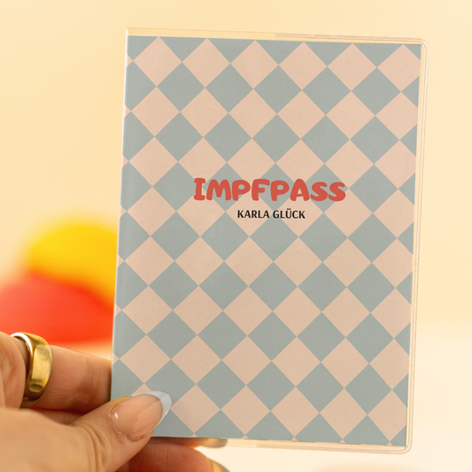 Impfpasshülle Karo
