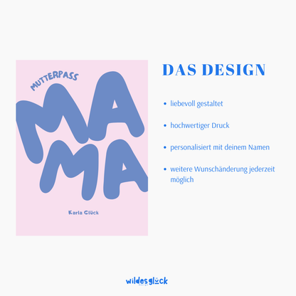 Mutterpasshülle MAMA