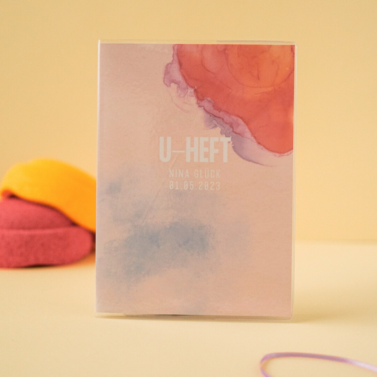 U-Heft Hülle Aquarell