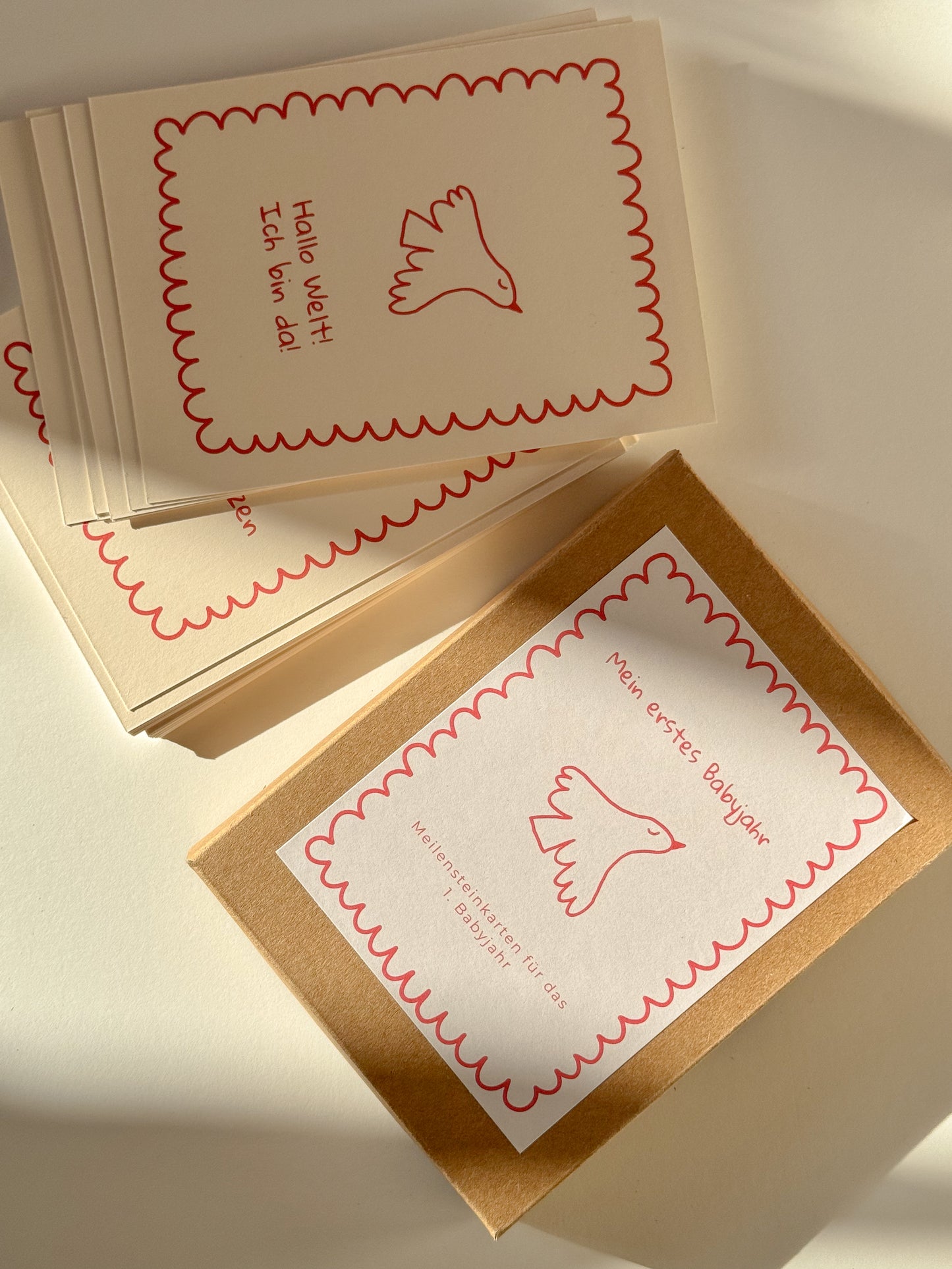 Meilensteinkarten 1. Babyjahr